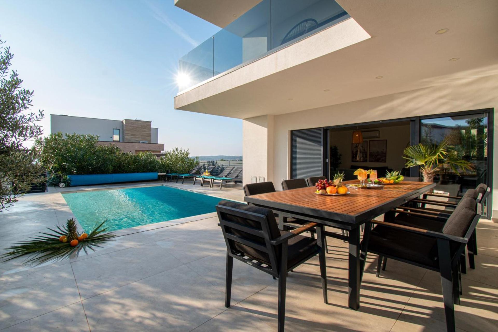 Ajlin Mit Privatem Beheizbarem Pool Vila Medulin